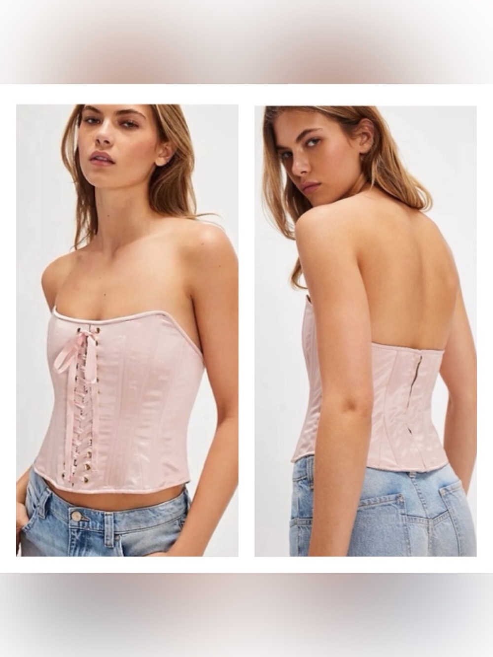 LoveShackFancy Lucarelli Top in Pink Pearl Size 6 NEW